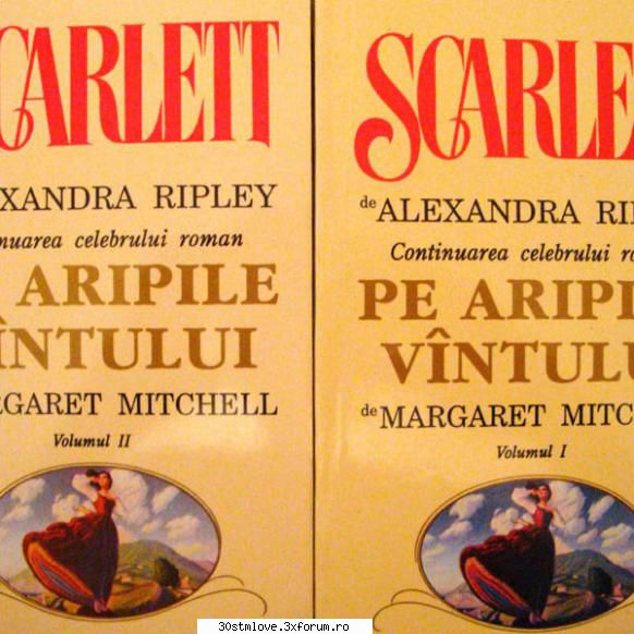 aripile vantului alexandra ripley scarlett, vol. & ii, editura olimp, 1992, 479+415 pagini. A вeαuтιғuℓ Lie
