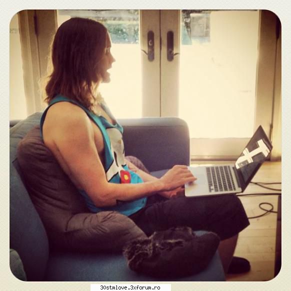 from yesterday on vyrt: jared chatting with others on vyrtviolet before the 12pm screening of