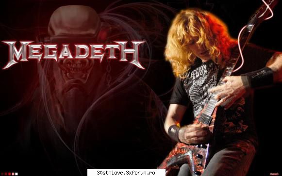 hai să vă mai fac cu o de-a mea. acum trecem la thrash metal. megadeth, una din trupele